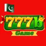 Official 777B Game logo with Pakistani flag background