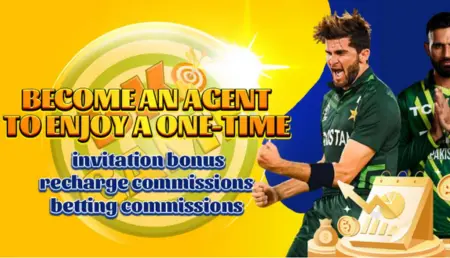 BK Game Pakistan featuring Shaheen Shah Afridi and Fakhar Zaman with agent bonus and commission details