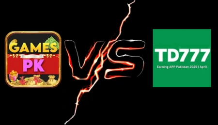TD777 and GamesPK logos side by side for comparison