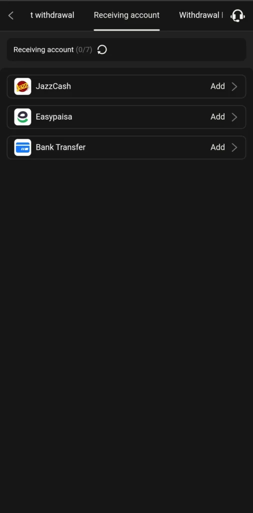 Withdraw Money from P999 App in Pakistan