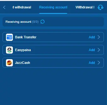 JJJT Game Withdrawal Options – Bank, Easypaisa, JazzCash