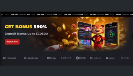 590% deposit bonus up to Rs. 10,500 with Bitcoin, PKR, and other currency options on G9 Game