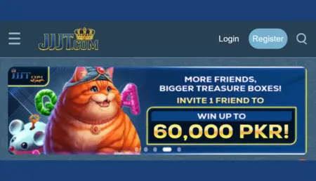 JJJT Game Invite Friends Offer – Win 60,000 PKR