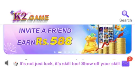 Invite a friend on K2 App and earn Rs.588 with referral bonus