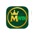 MWIN Game official logo in green and gold