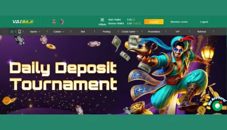 Vaibaji Game daily deposit tournament banner for Pakistani users