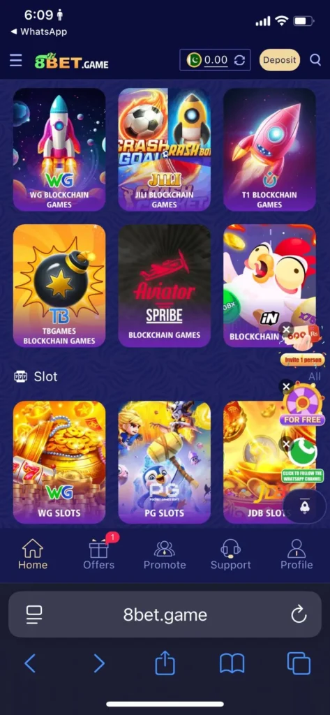 8Bet Game iOS Registration via Chrome for Pakistani Users
