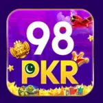 Official 98PKR Game logo for real earning app in Pakistan
