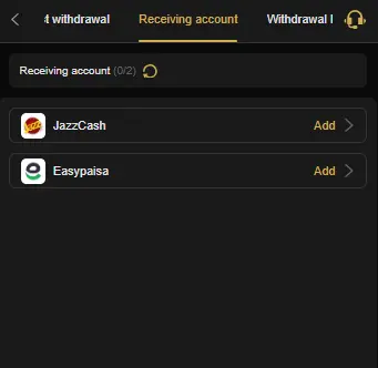 777SZ withdrawal options with JazzCash and Easypaisa for 777SZ Game