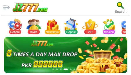 JZ777 Game Banner