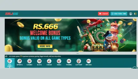 SBJ66 earning app dashboard showing welcome bonus and game options